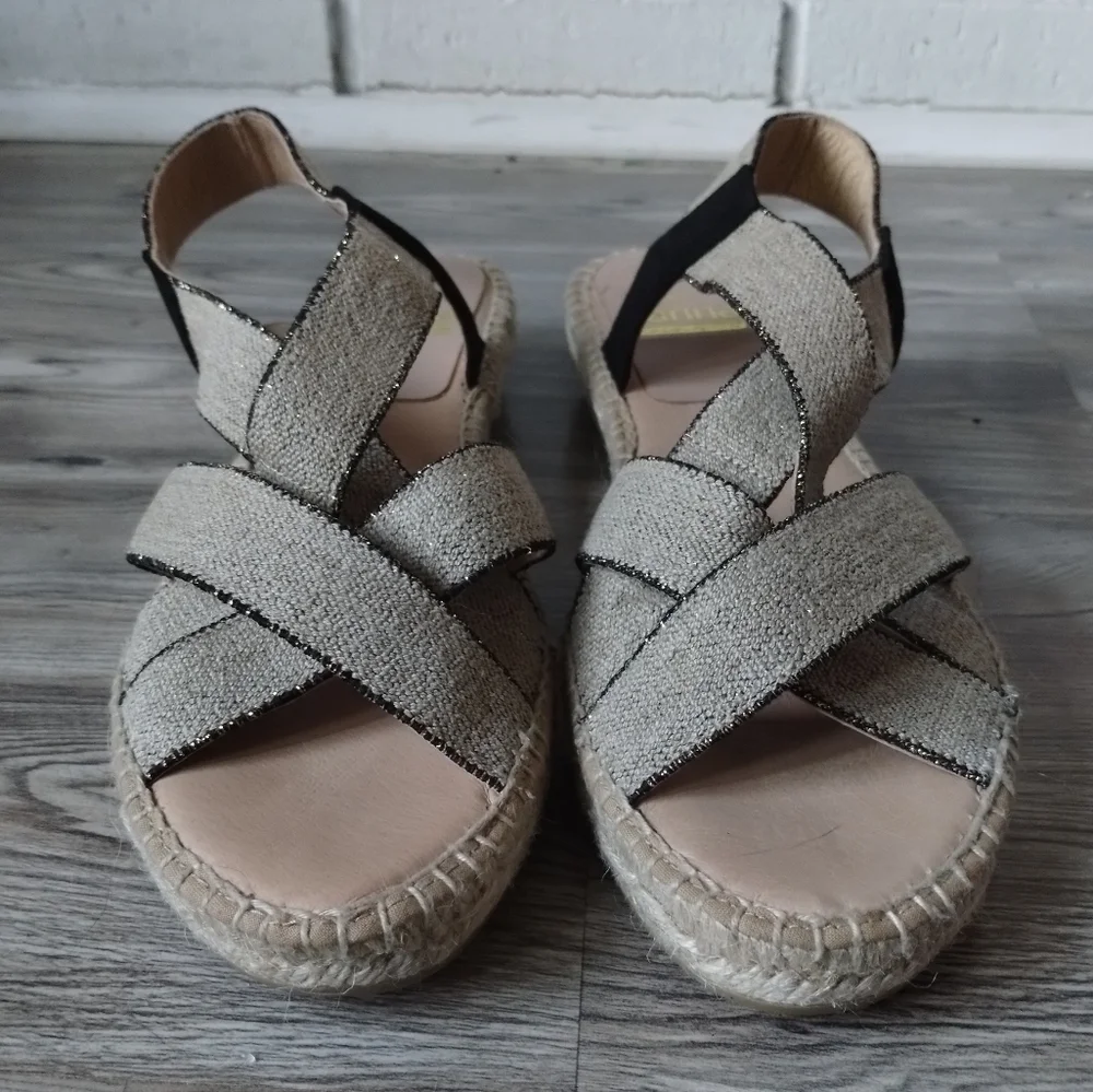 Kanna Star-Crossed Espadrille Sandals Women's Size 42 US 11.5